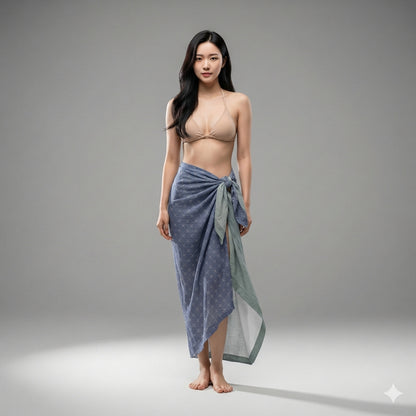 Maxi Sarong in Lightweight Linen Plain Weave