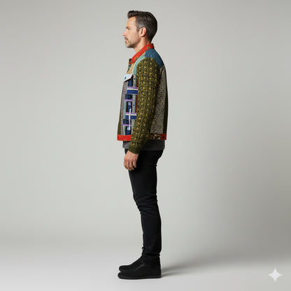 Shoosty Andre Jean Jacket with Lining – Visionary Patchwork Edition