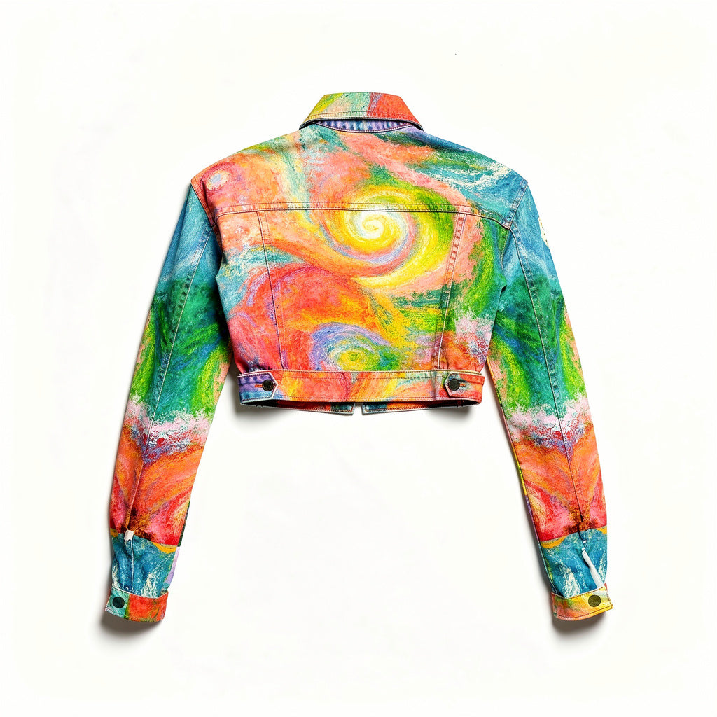 Cropped Jean Cotton Jacket Multiverse