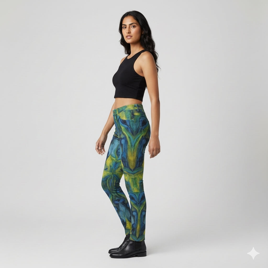 Skinny Jeans Blue Jungle