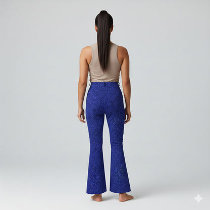 Dazey Print Bellbottoms