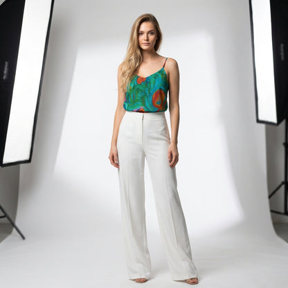 Camisole in Lightweight Organic Cotton Voile