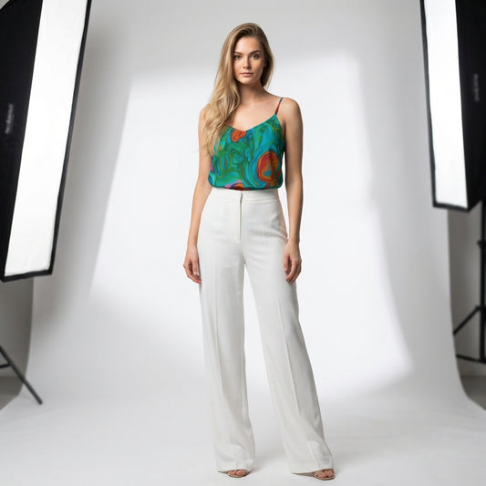 Camisole in Lightweight Organic Cotton Voile
