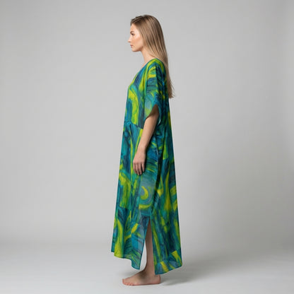 Caftan Blue Jungle