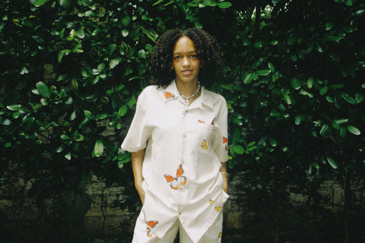 Mariposita  Camp Shirt