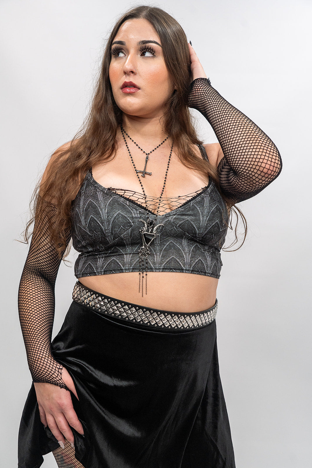 Cathedral Bralette in Bamboo Cotton Jersey