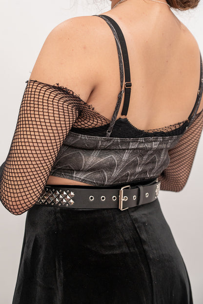 Cathedral Bralette in Bamboo Cotton Jersey