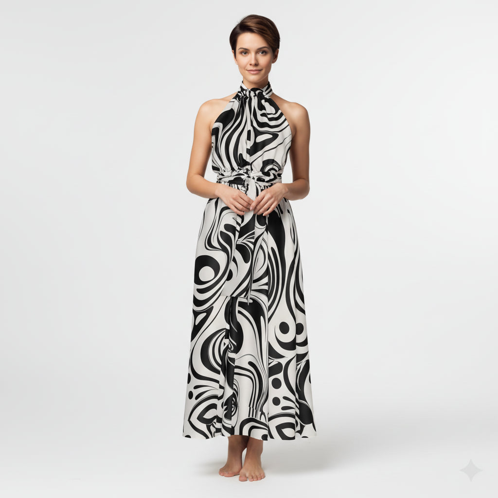 Paola Halter Maxi Dress