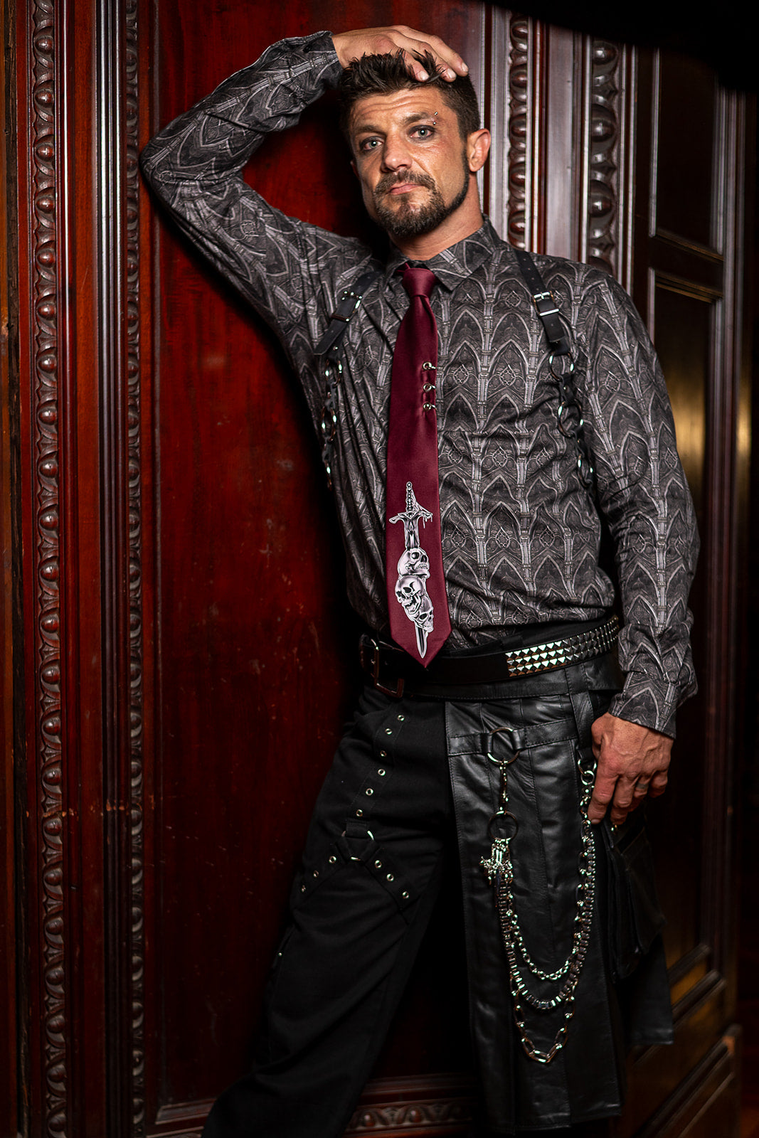 Cathedral Men's Dress Shirt– Visionary Minimalism, Elevated