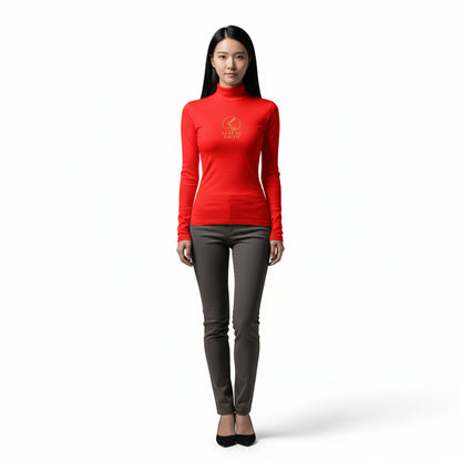 LEAP OF FAITH Long Sleeve Turtleneck