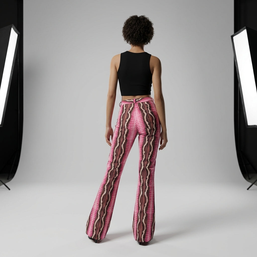 Chi 2 Wild Flare Jeans - Slick Chick