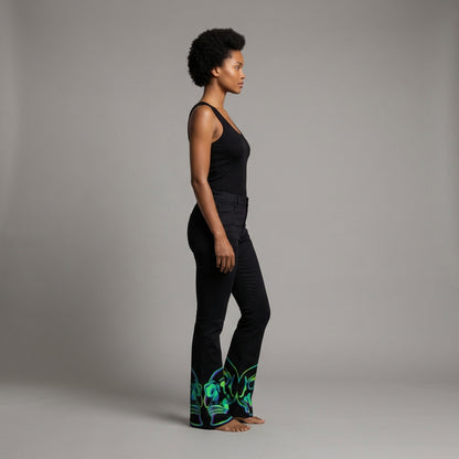 Glo-skull Bellbottoms