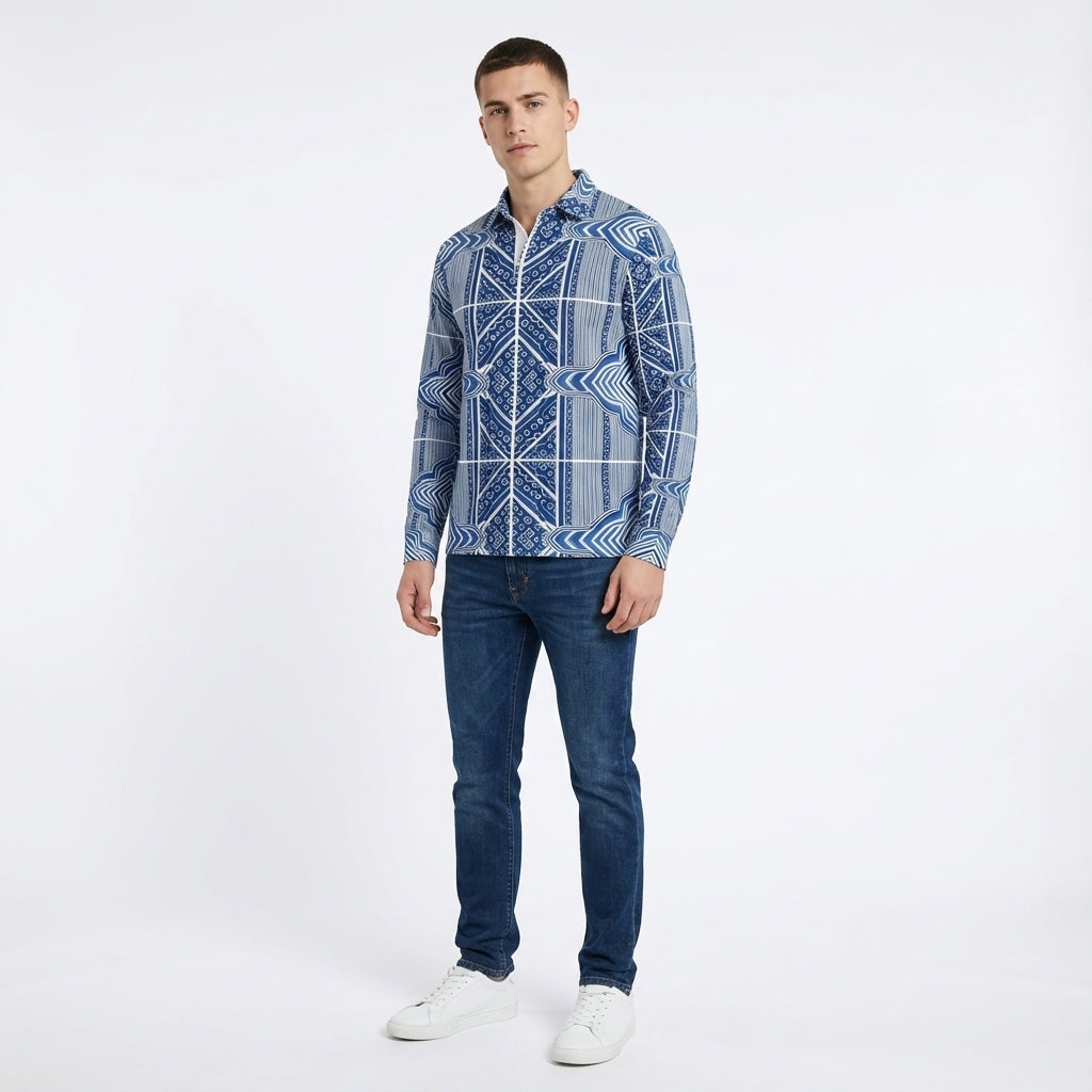 Prism Long Sleeve Rugby Shirt