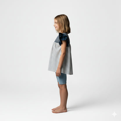 Ruffled Sleeve Top