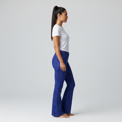 Dazey Print Bellbottoms