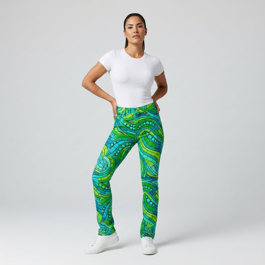 Skinny Jeans Mosaic 1 – Slim Jeans in Heavyweight Stretch Cotton Denim