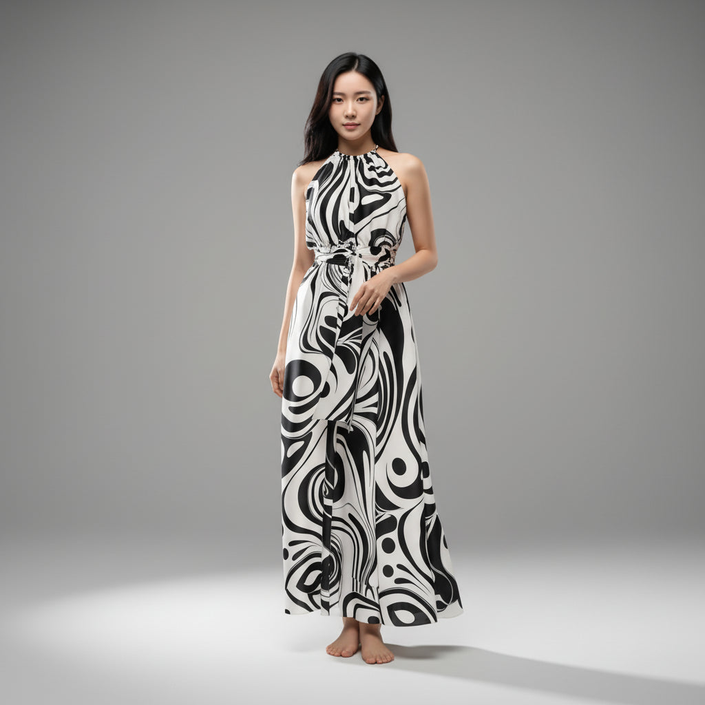 Paola Halter Maxi Dress