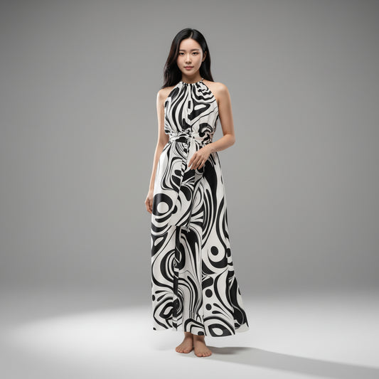 Paola Halter Maxi Dress