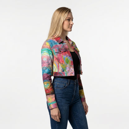 Cropped Jean Cotton Jacket Multiverse