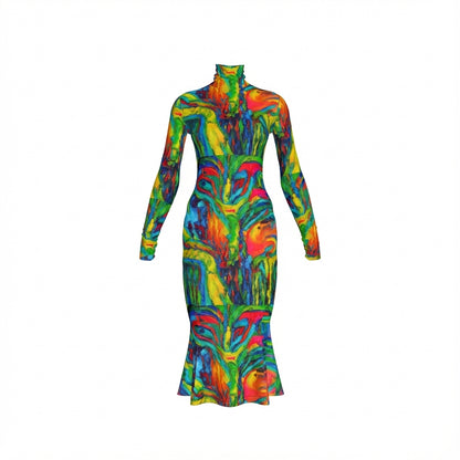 Sarong Maxi Green Jungle