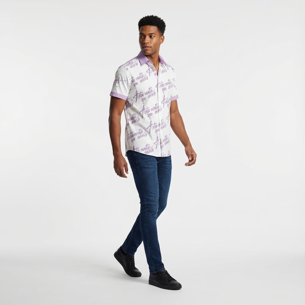 Antes muerto que sencillo Short Sleeve Dress Shirt