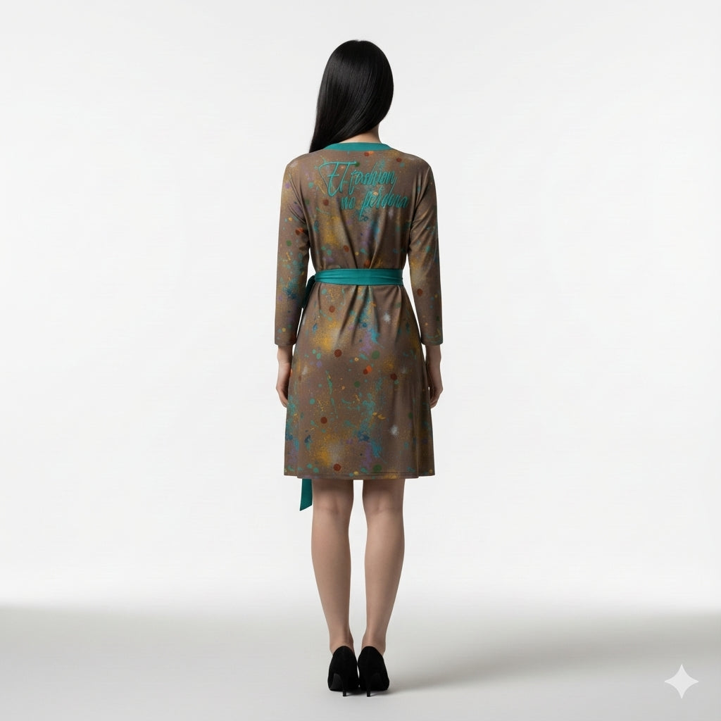 Traditional Jersey Wrap Dress - Dressed Fashion Doesn't Forgive