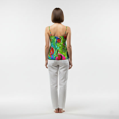 Camisole Pink Water Lilies