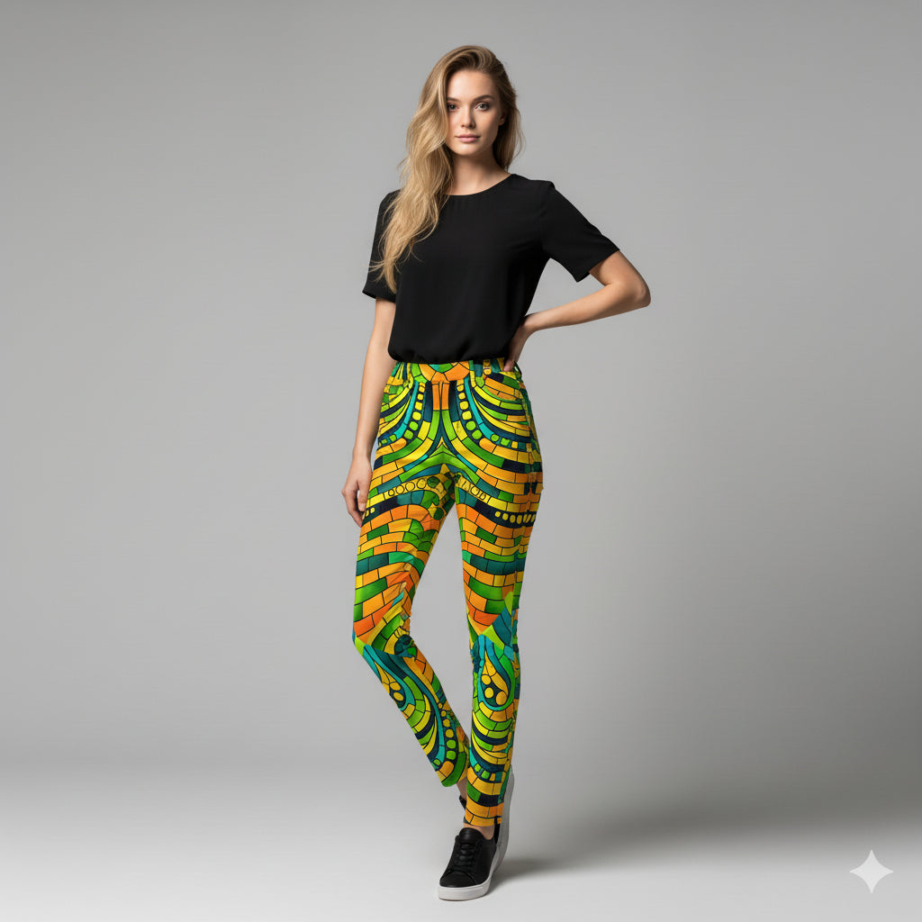 Skinny Jeans Mosaic 11