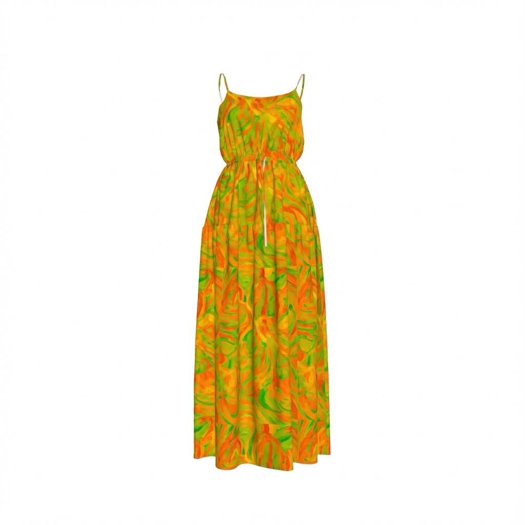 Maxi Dress Fruity Noodles