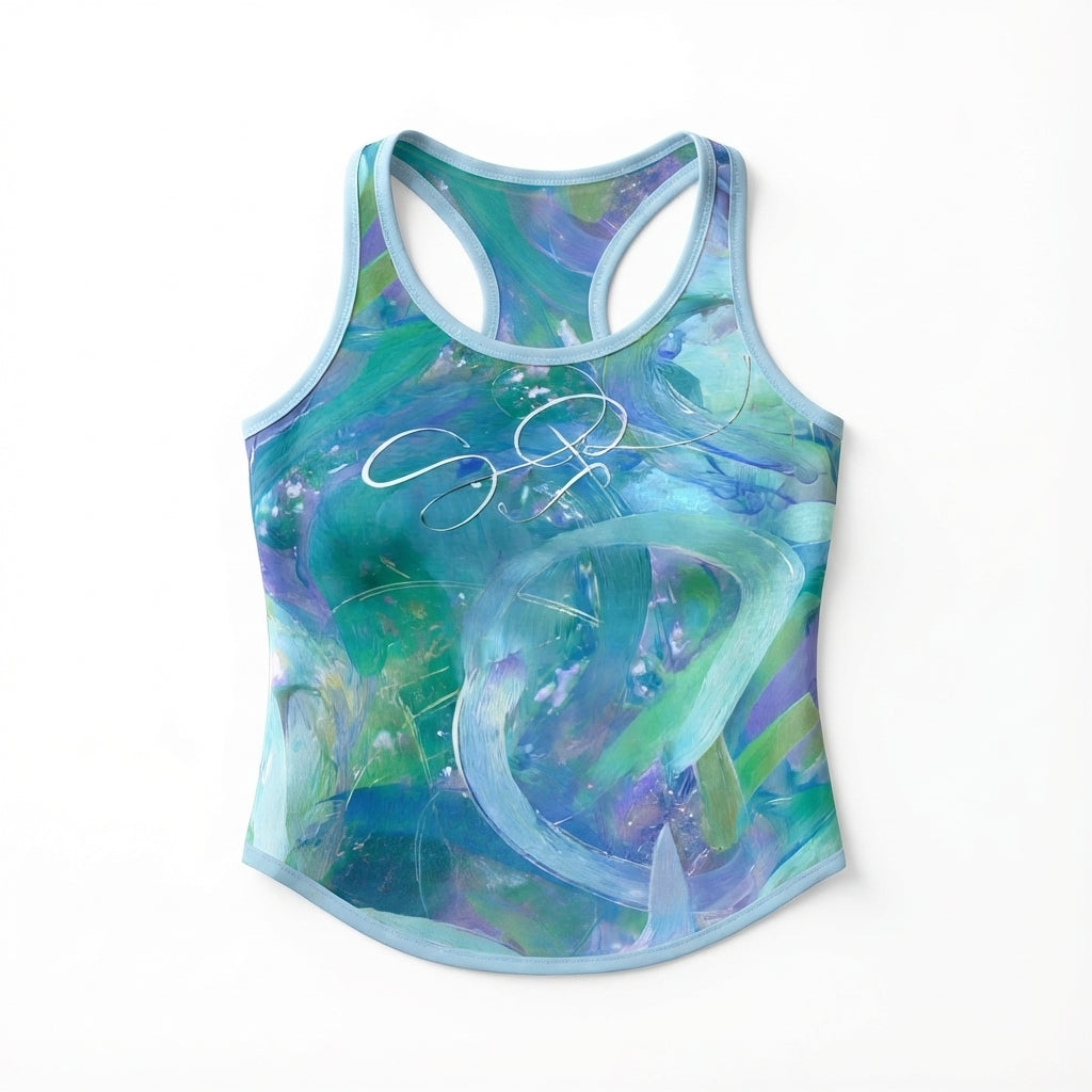 Azure Breeze Tank Top