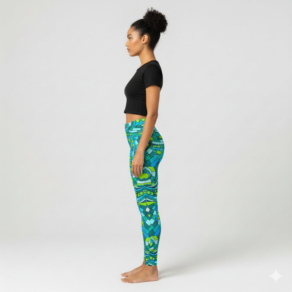 Skinny Jeans Mosaic 9 - Slim Jeans in Heavyweight Stretch Cotton Denim