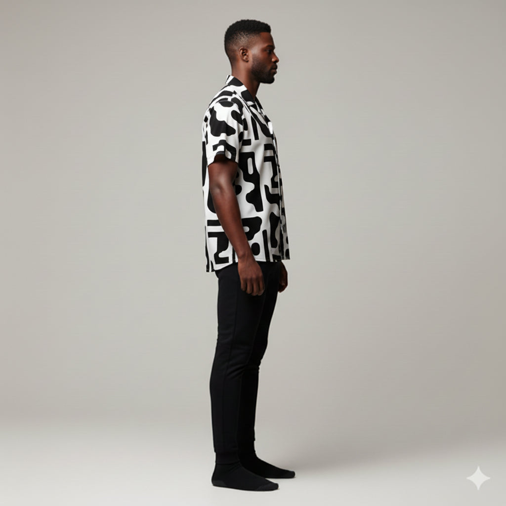 Codex Men's Short Sleeve Button Down