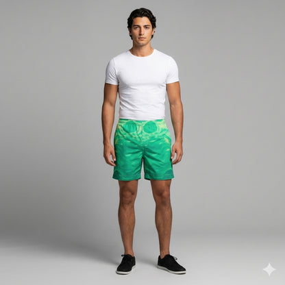 Board Shorts (7" Inseam) –  100% Lightweight Cotton Poplin Water Arc 