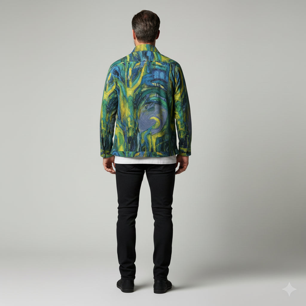 Jean Shirt Blue Jungle Shirt Jacket