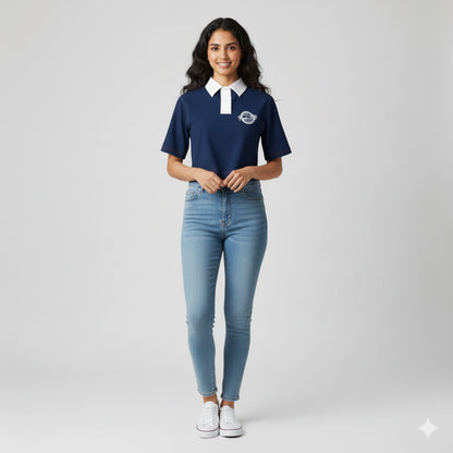 Crop Rugby Circle Logo Top