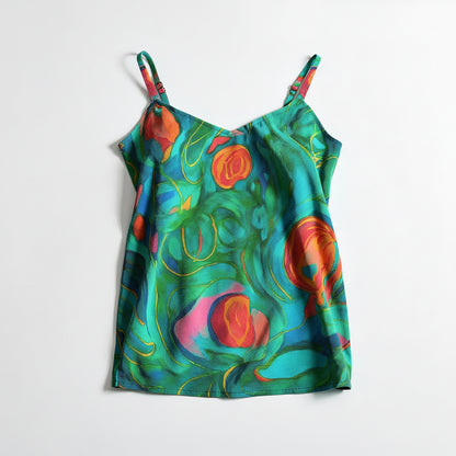 Camisole Water Lilies – Organic Cotton Voile