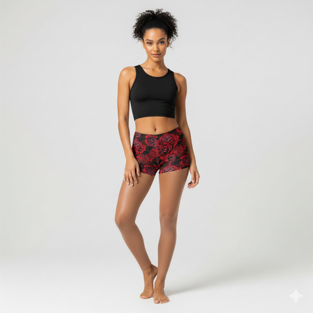 Red Rose Shorties