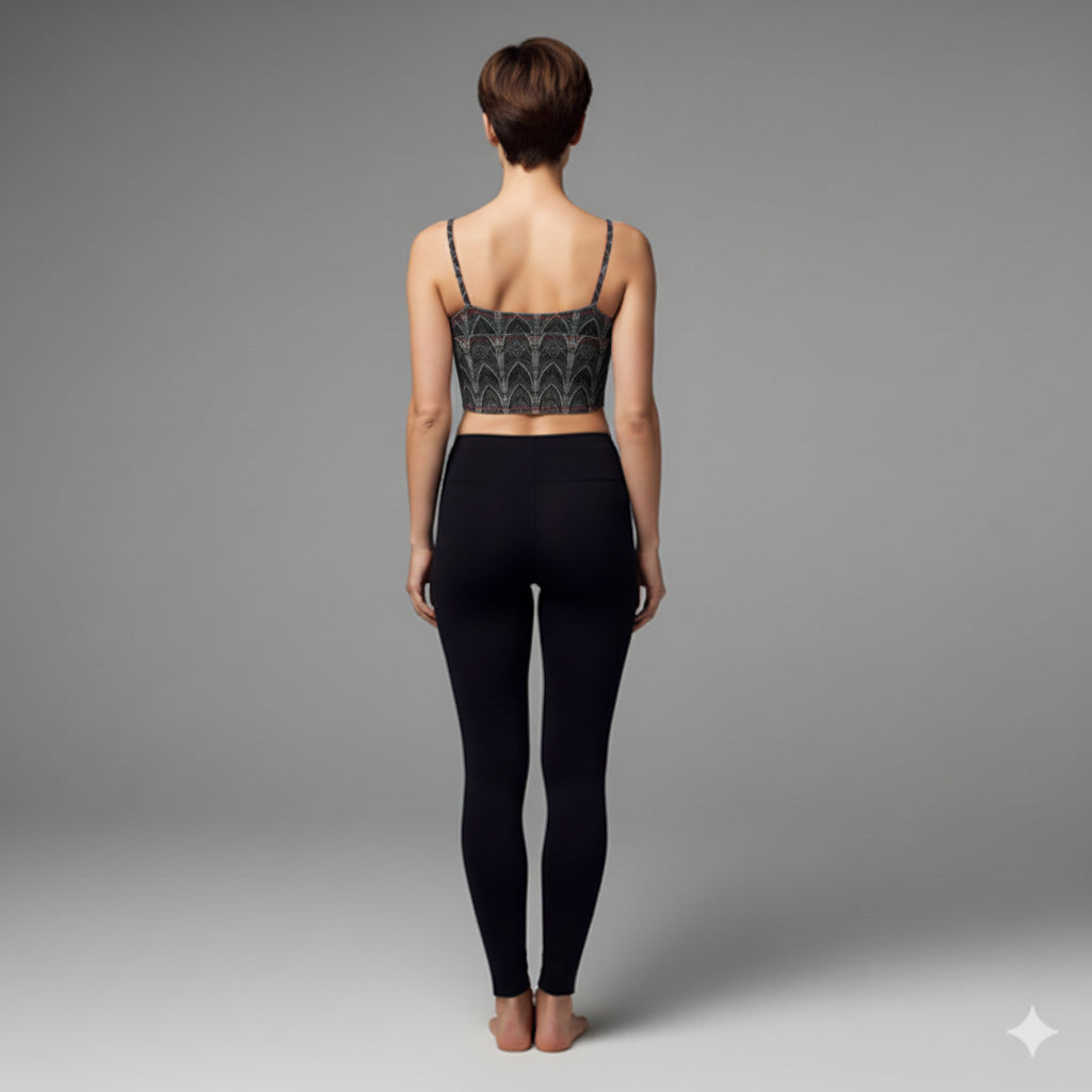 Cathedral Bralette in Bamboo Cotton Jersey