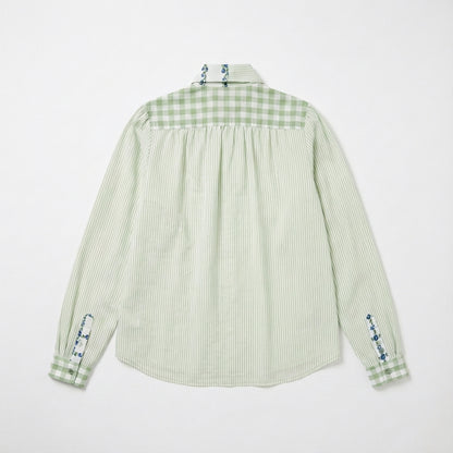 Bow Blouse in Lightweight Organic Cotton Voile
