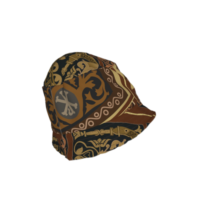 Printed Heavy Stretch Cotton Twill Bucket Hat