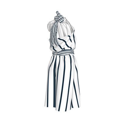 Knee Length Halter Dress