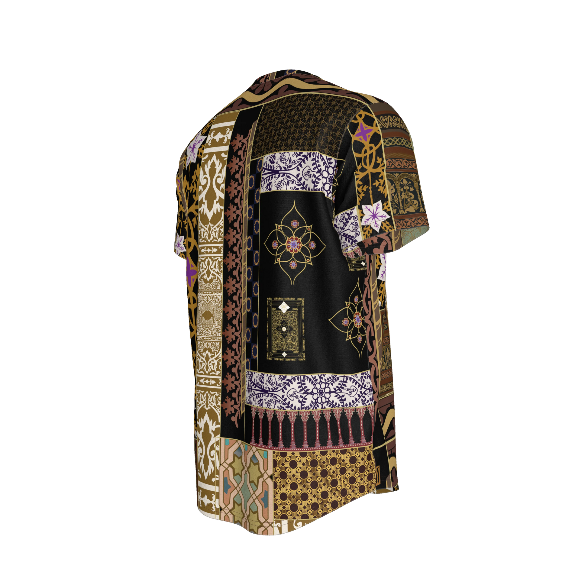 Andre Collection T-Shirt v1 – Fitted T-Shirt with Shaped Hem