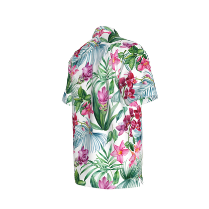 Organic Cotton Hawaiian Shirt – Camp Collar