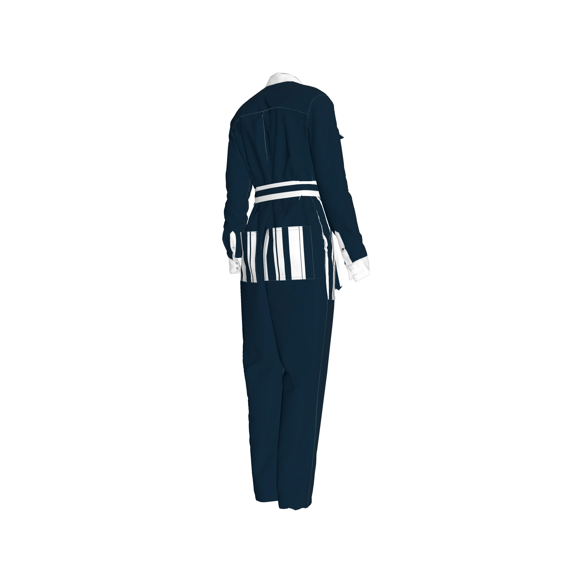 Button Front Jumpsuit