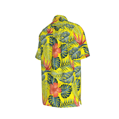 Organic Cotton Hawaiian Shirt – Camp Collar