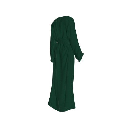 L'EGNA RISING Abaya Dress (Dark Green)