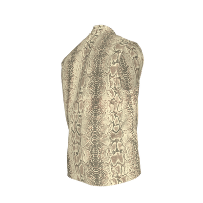 L'EGNA RISING (SNAKESKIN) VEST