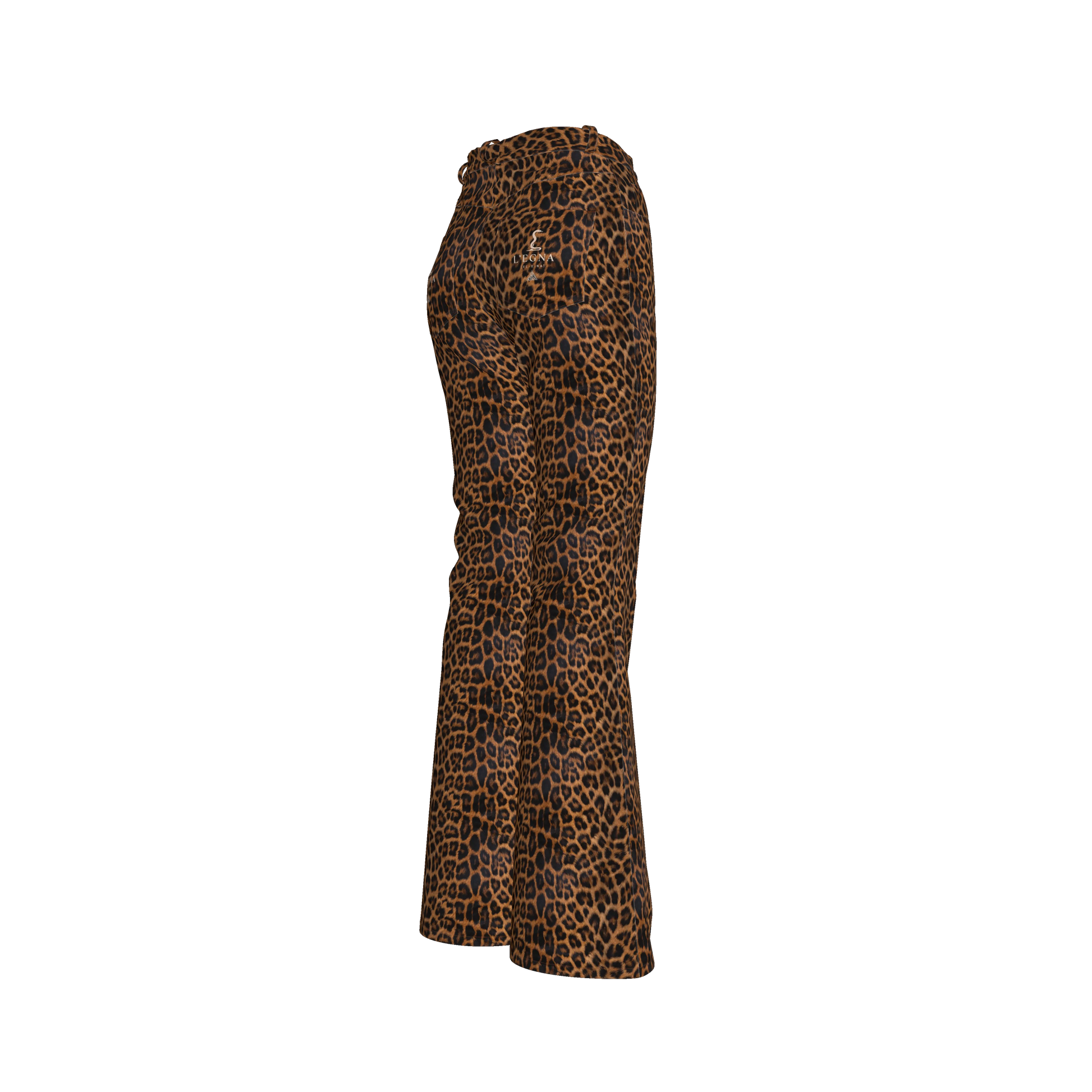 L'EGNA RISING (LEOPARD) BELL-FLARE