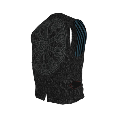 Gothic Vest With Stained Glass