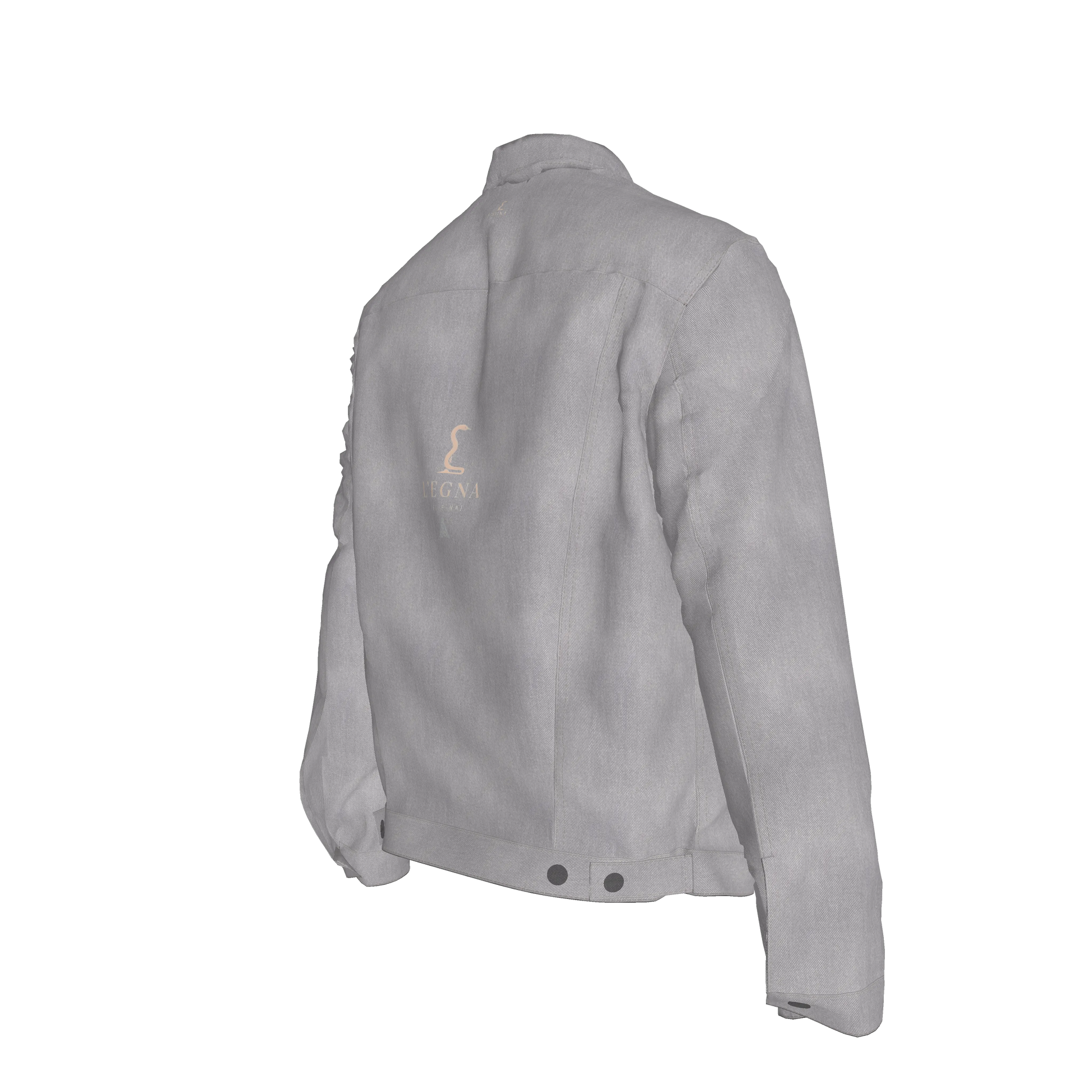 L'EGNA RISING 'DARK GRAY' Jean Jacket Copy